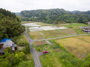 ドローンによる空撮